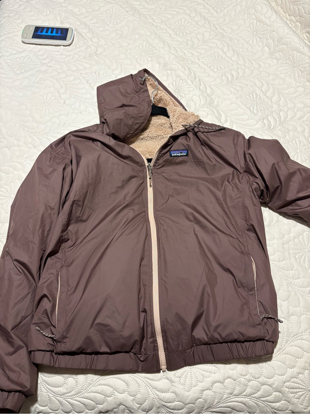 Patagonia Brown Performance Jacket reversible